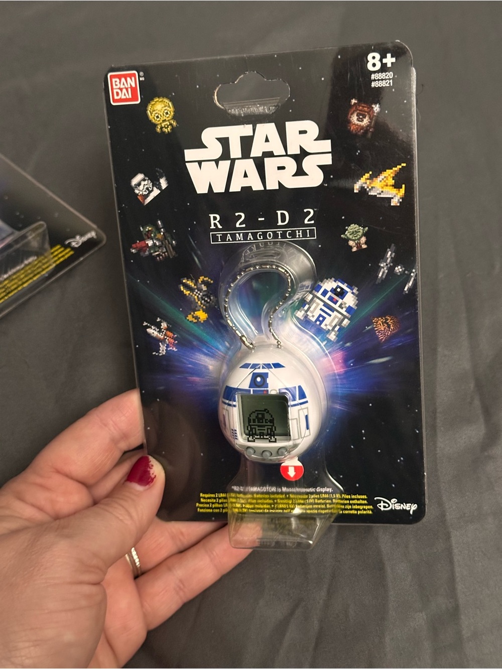 Bandai Star Wars R2-D2 Tamagotchi in its original "Classic White"